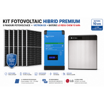 Kit solar fotovoltaic monofazat 3kWp Victron Energy - acumulator LG 10kWh